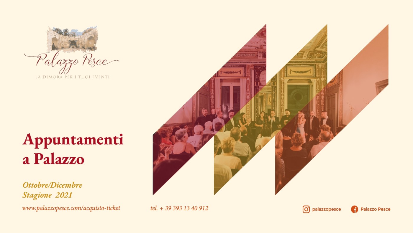 Appuntamenti a palazzo pesce autunno 2021